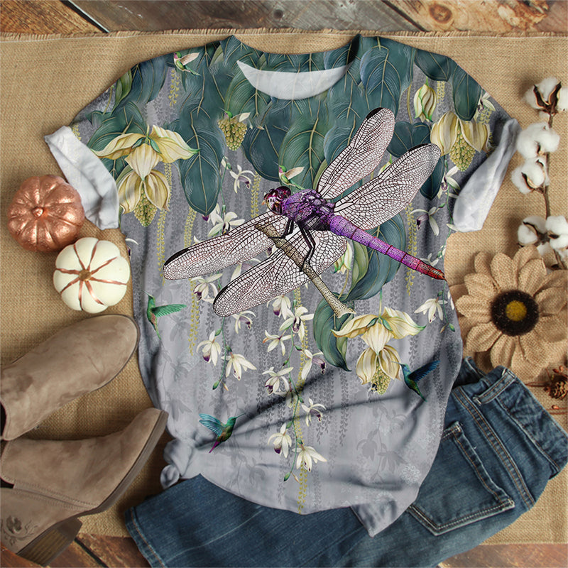 Purple Dragonfly T-Shirt
