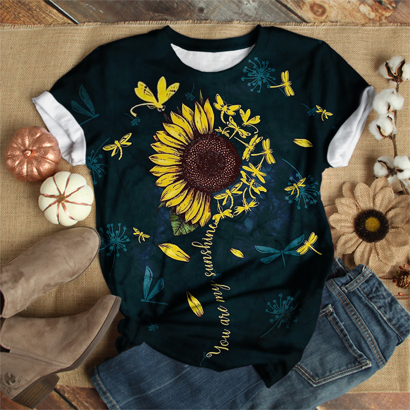 You Are My Sunshine Dragonfly T-Shirt