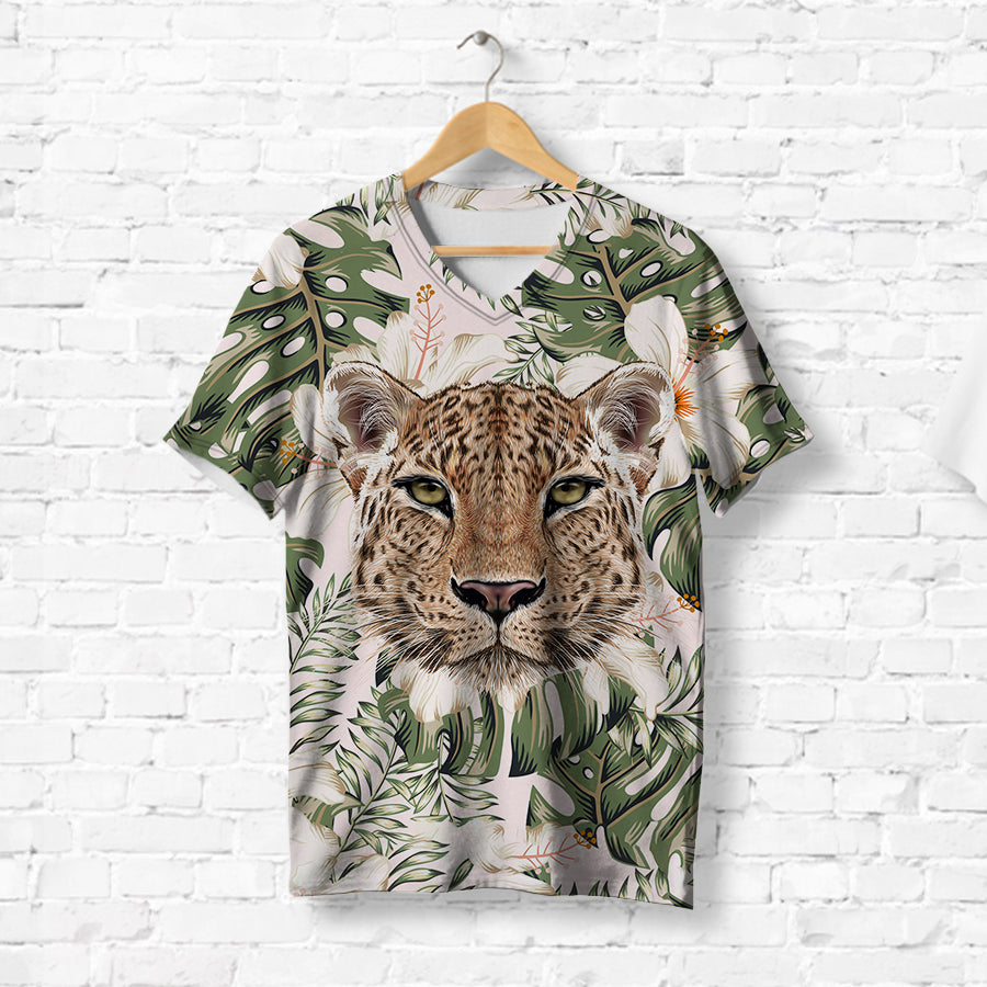 Tropical Leopard T-Shirt