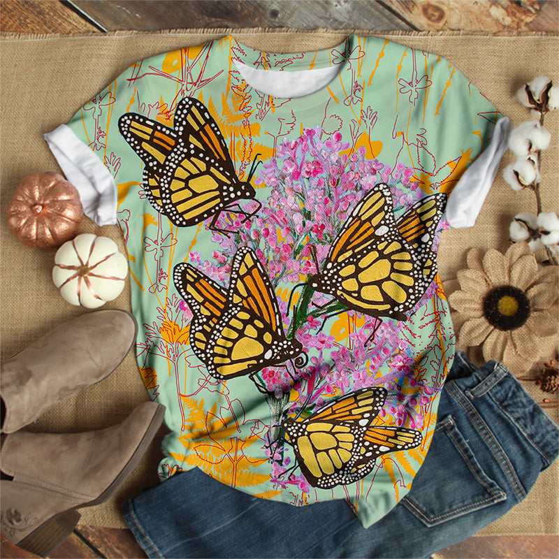 Spring Butterfly T-Shirt