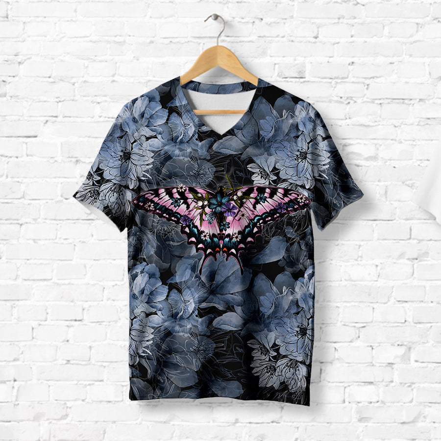 Butterfly Floral T-Shirt