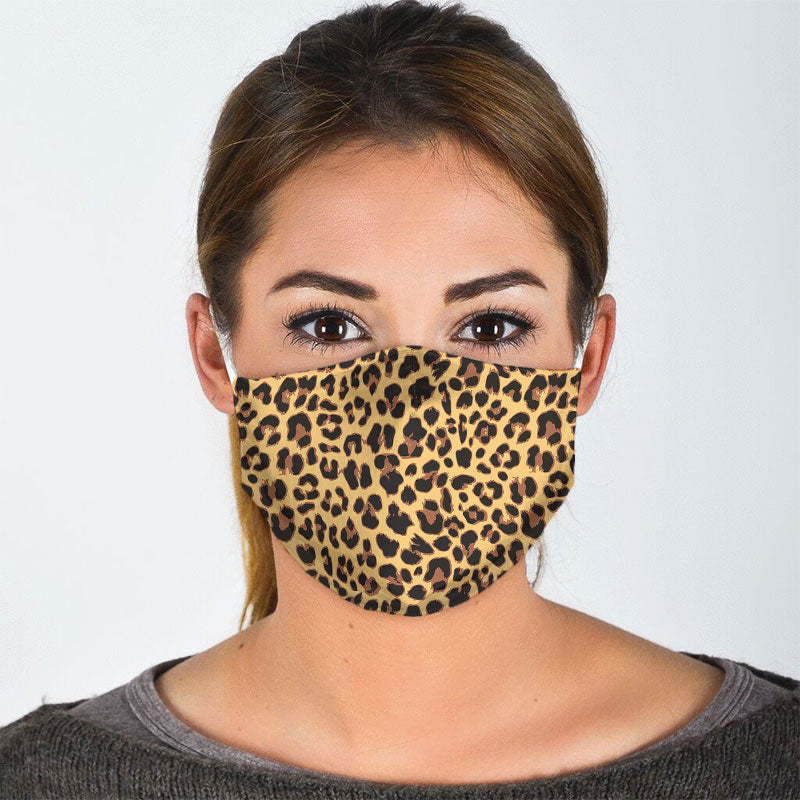 Leopard Pattern Face Mask
