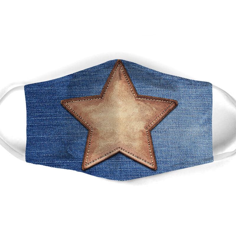 Solid Star Captain Face Mask