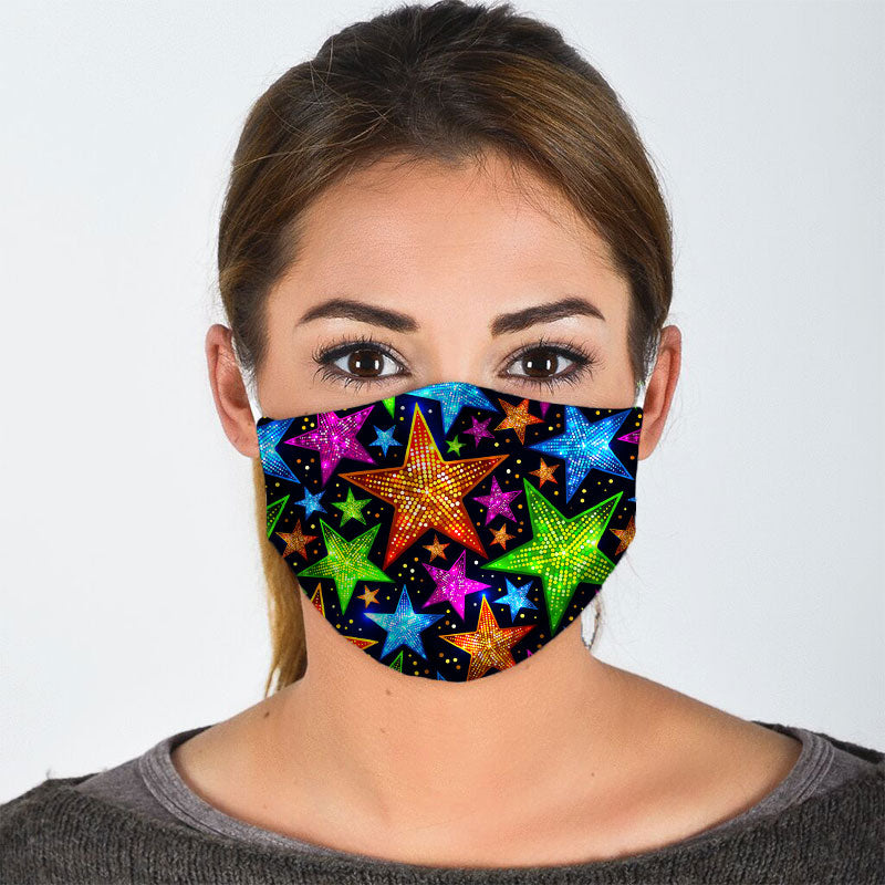Twinkle Stars Face Mask