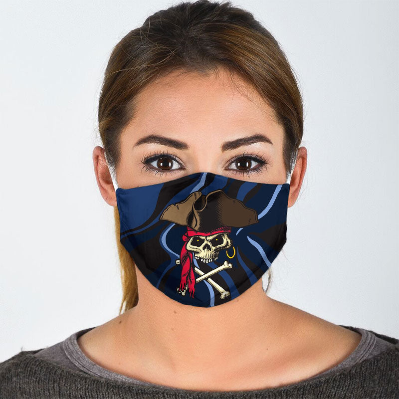 Pirate Skull Face Mask