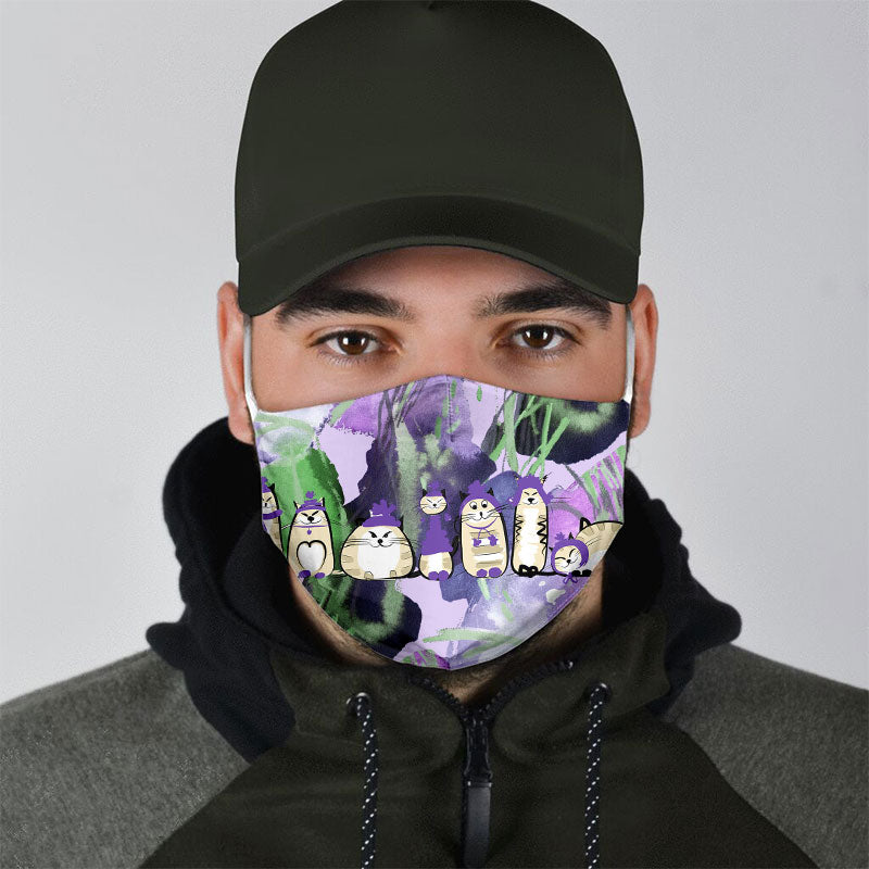 Cat Squadron Face Mask