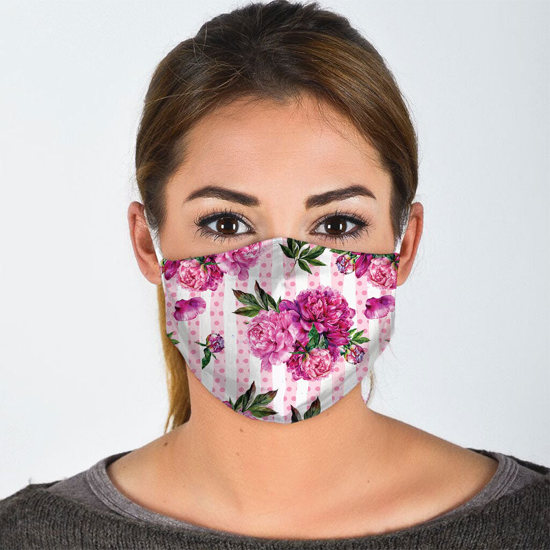 Pretty Flowers Face Mask