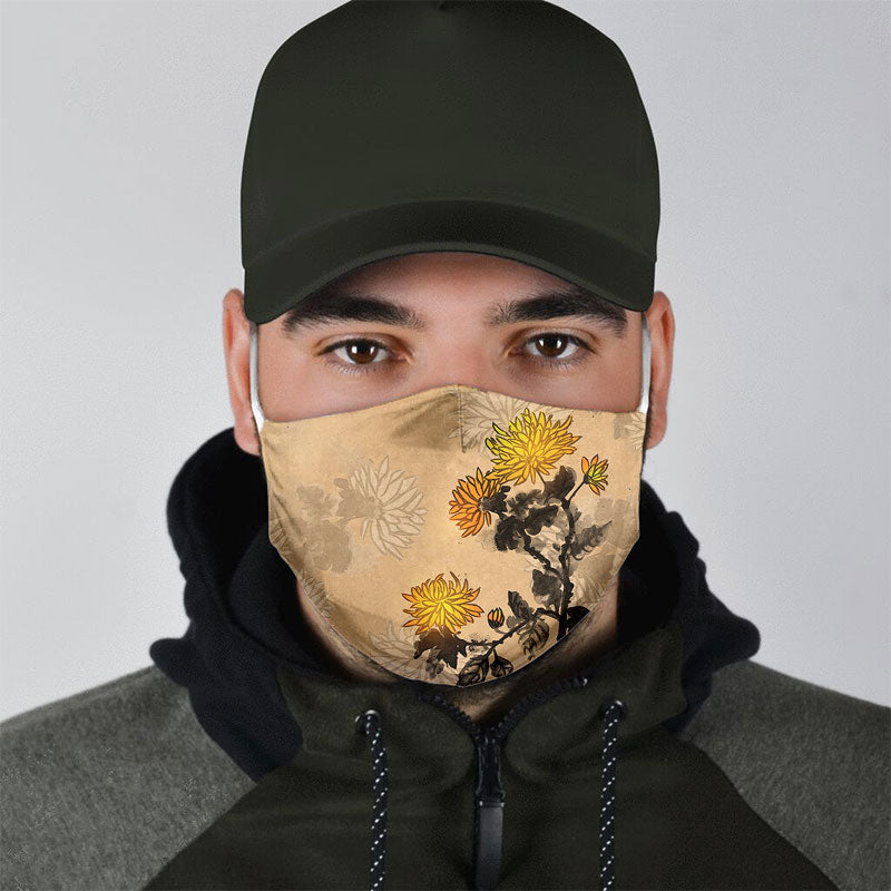 Calendula Flower Face Mask