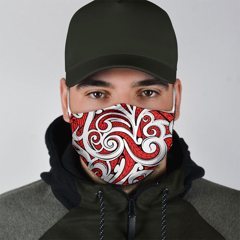 Abstracted Pattern Face Mask