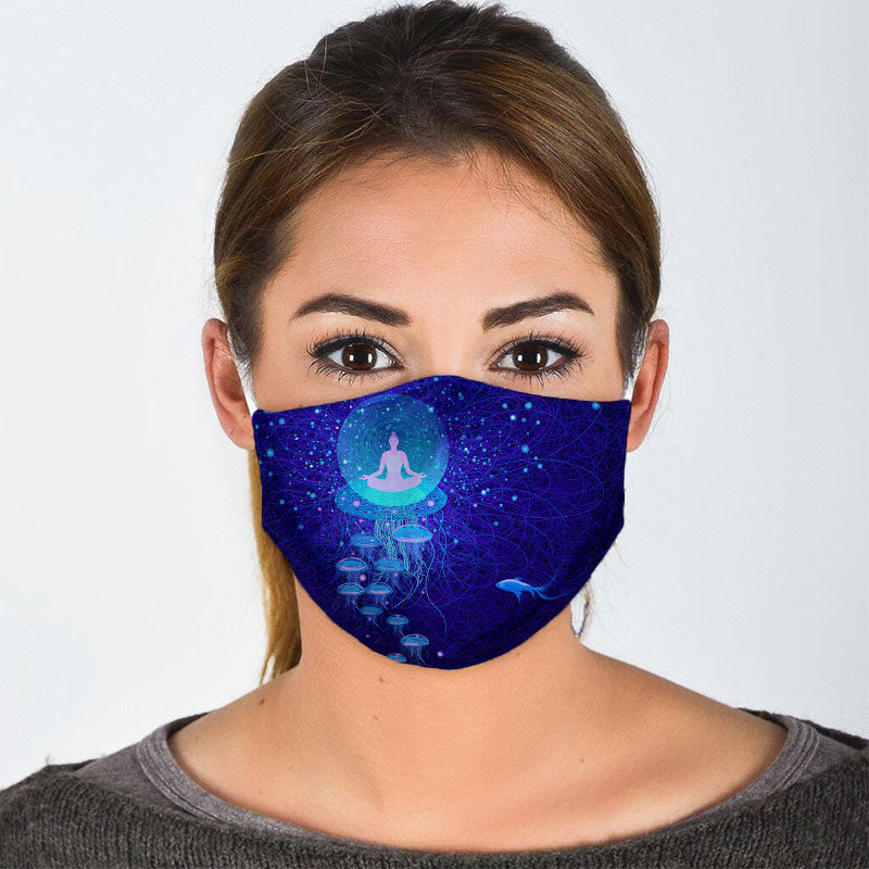 Open Your Mind - Yoga Face Mask