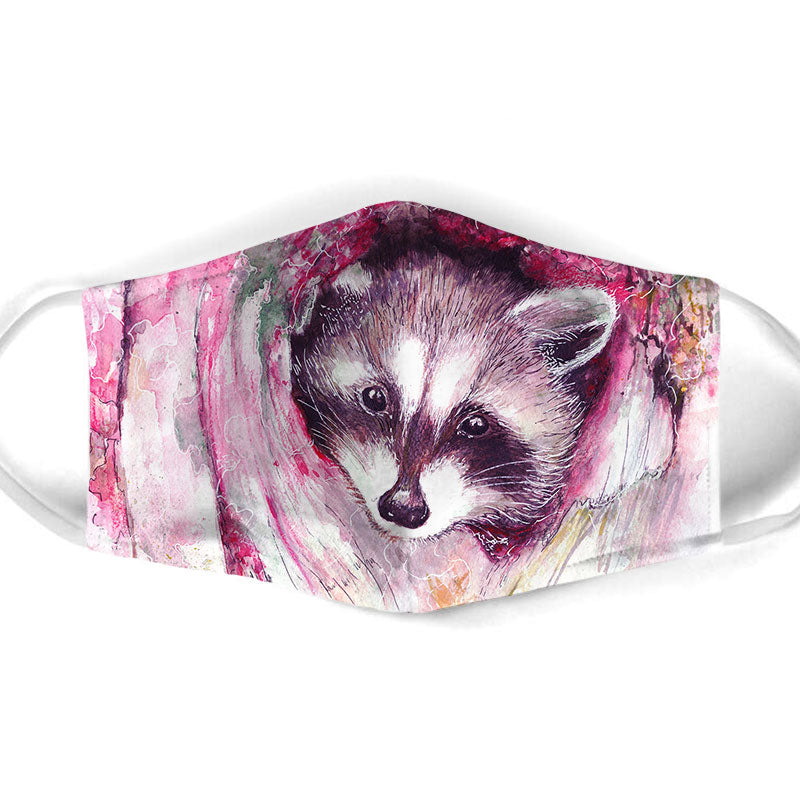 Adorable Racoon Face Mask