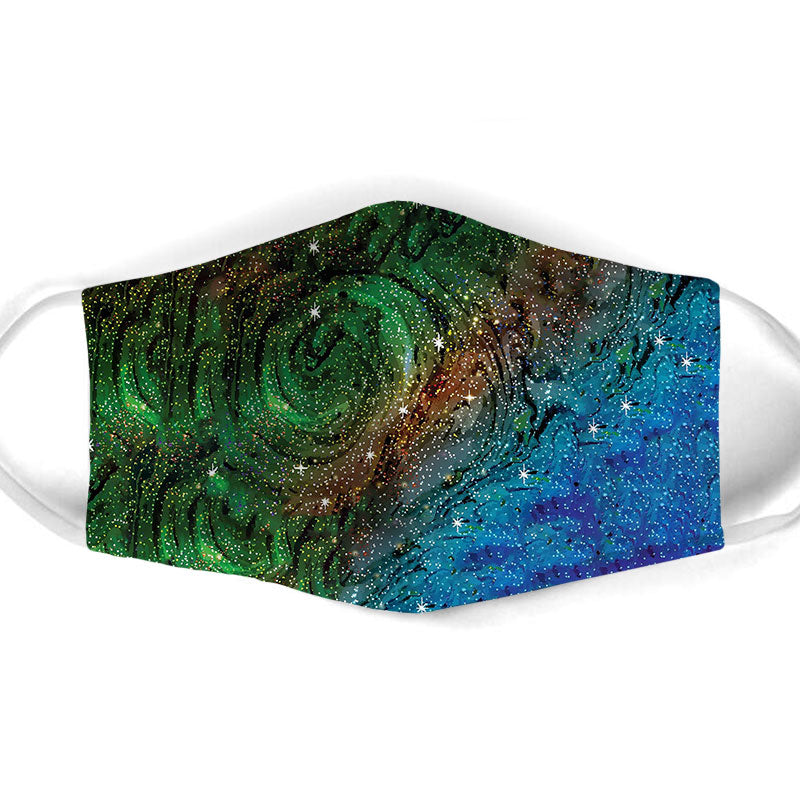 Starry Galaxy Face Mask