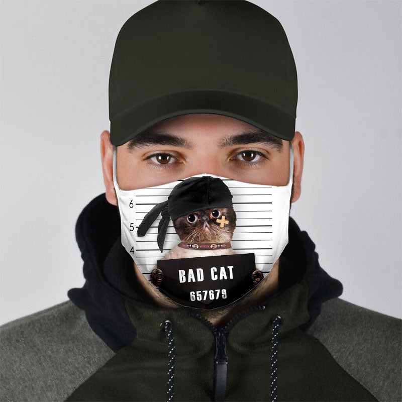 Cat Prison Face Mask