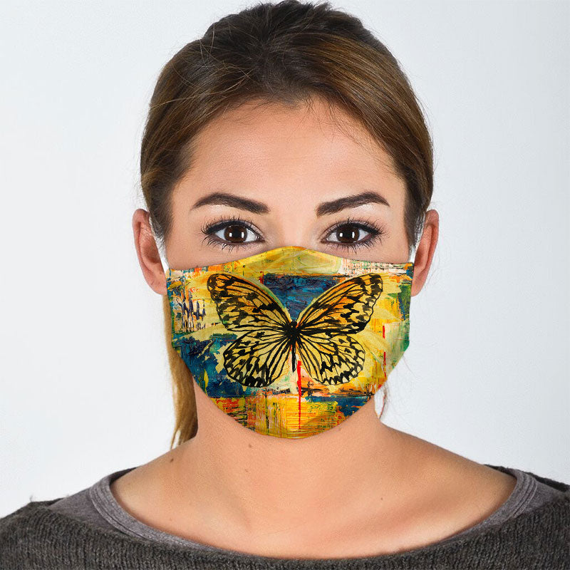 Butterfly Colorful Face Mask