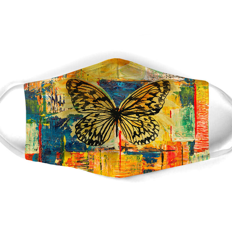 Butterfly Colorful Face Mask